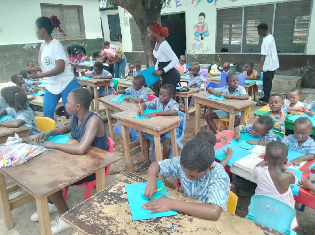 Sponsor A Child | Ryvanz-Mia Childcare Sponsored child receiving education support