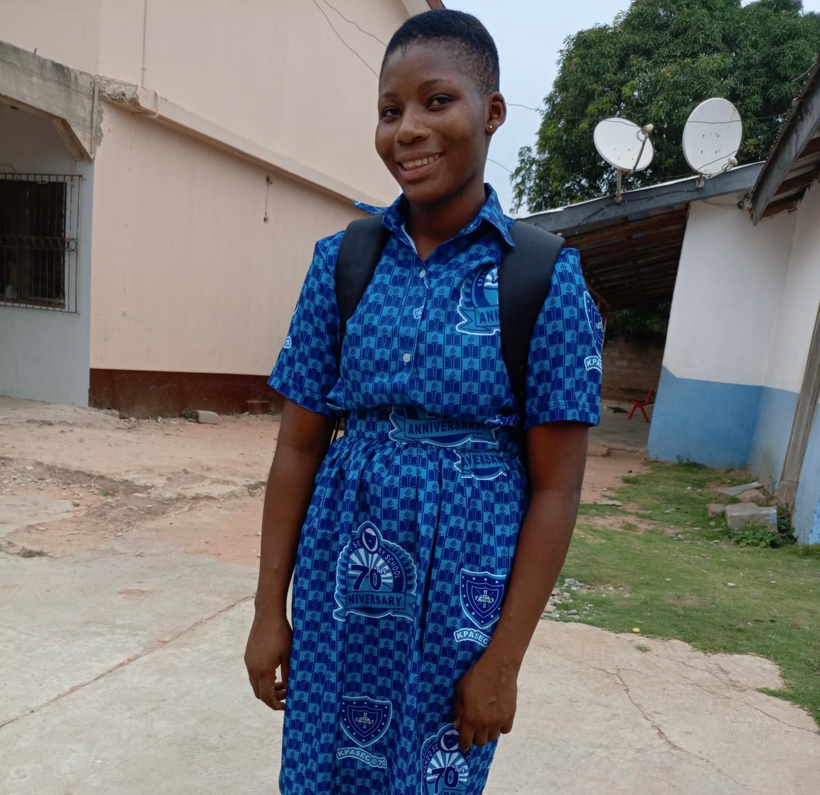 A student supported by Ryvanz-Mia Childcare