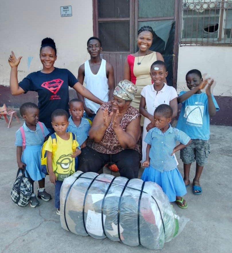 Children supported by Ryvanz-Mia Childcare in Ghana