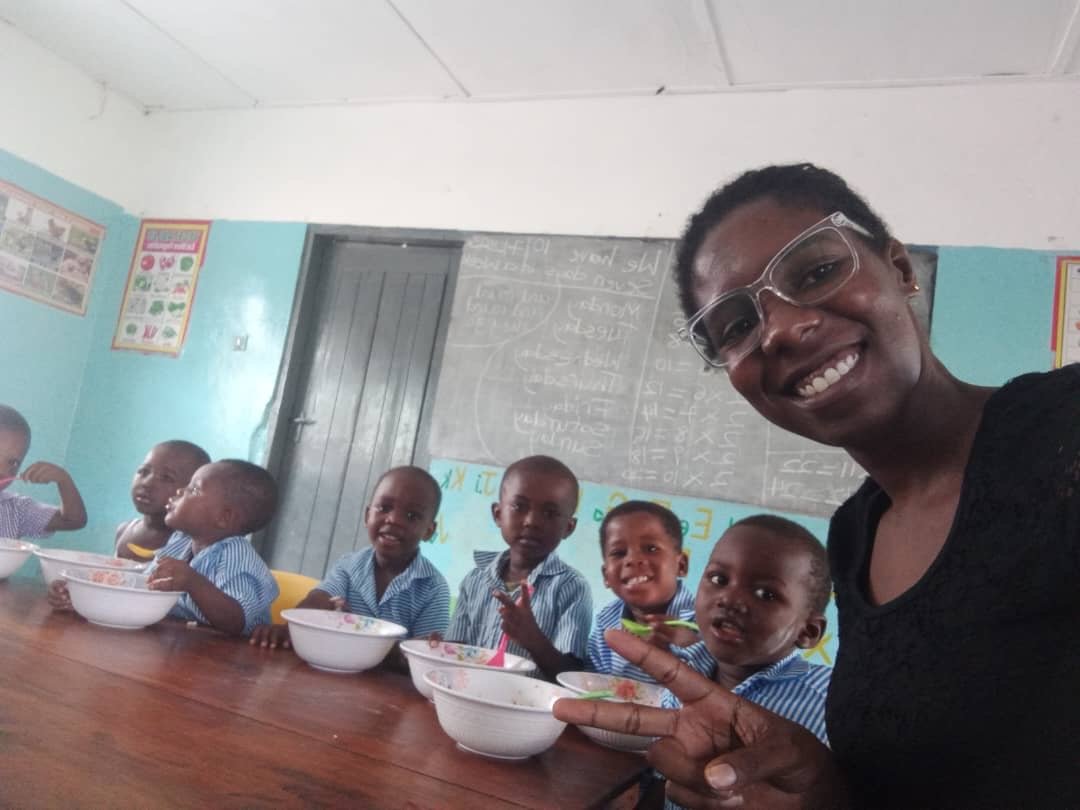 Nutrition and feeding support for children in Ghana