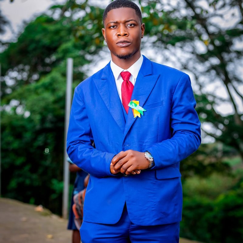 Charles Kyekye,the Project Manager of Ryvanz-Mia Childcare